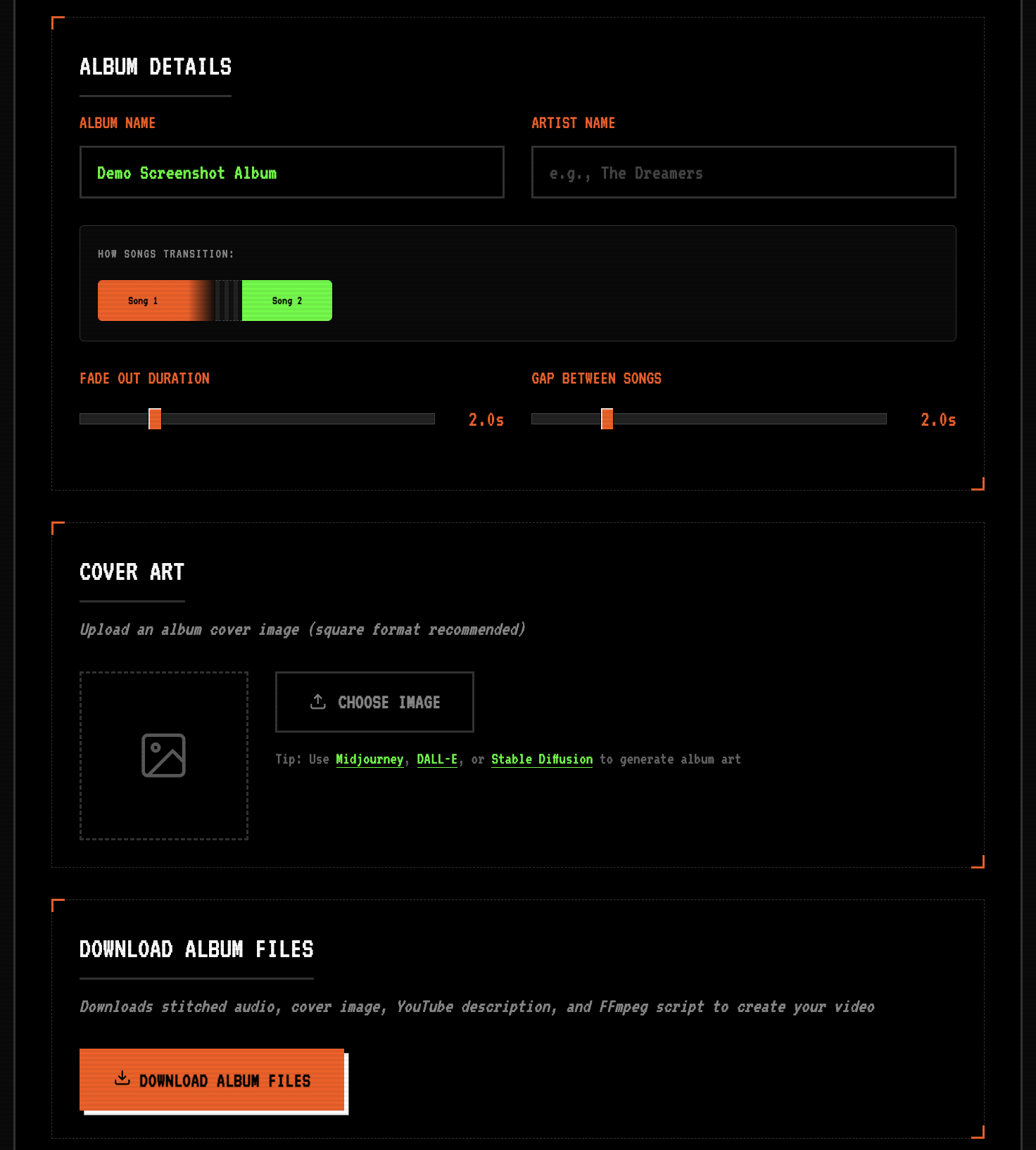 SongSmith Album Maker album details and download